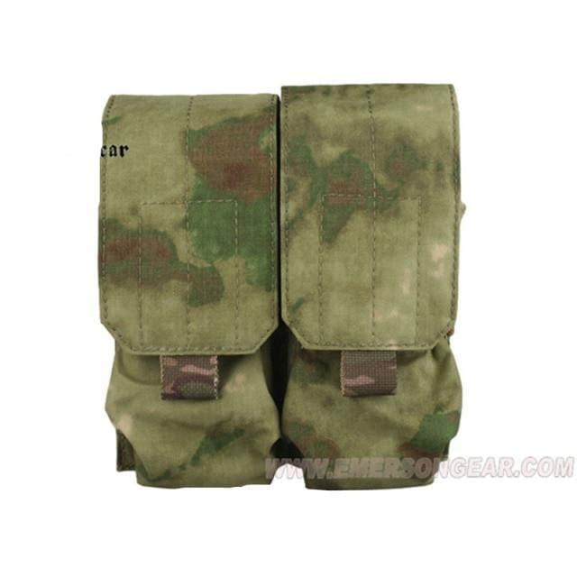 Emersongear EM9026 LBT Style M4 Double Mag Pouch with Flap CHK-SHIELD | Outdoor Army - Tactical Gear Shop.