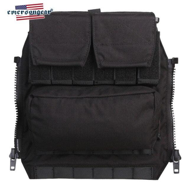 Emersongear EM9286 Tactical Zip-On Plate Carrier Back-Panel Backpack CHK-SHIELD | Outdoor Army - Tactical Gear Shop.