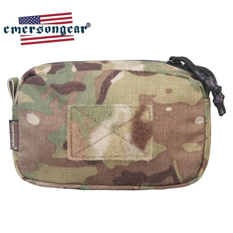 Emersongear EM9334 Tactical EDC Horizontal Zip Pouch M CHK-SHIELD | Outdoor Army - Tactical Gear Shop.