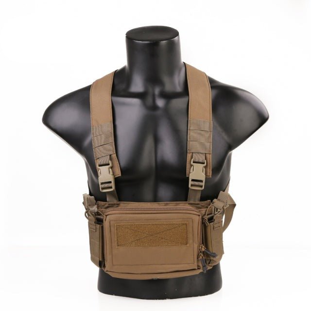 Emersongear EM9557 Tactical D3CR Micro Chest Rig - CHK-SHIELD | Outdoor Army - Tactical Gear Shop