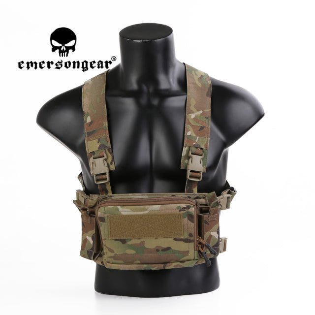 Emersongear EM9557 Tactical D3CR Micro Chest Rig - CHK-SHIELD | Outdoor Army - Tactical Gear Shop