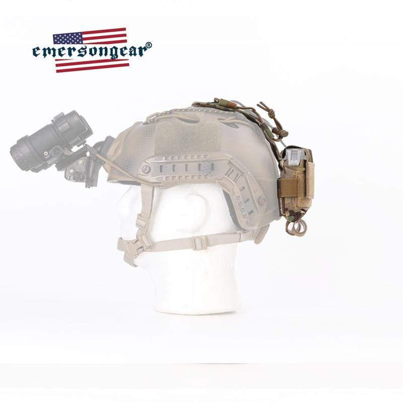 Emersongear MK2 Helmet Accessory Counterbalance Pouch CHK-SHIELD | Outdoor Army - Tactical Gear Shop.