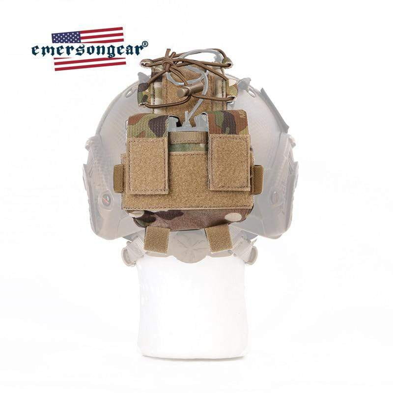 Emersongear MK2 Helmet Accessory Counterbalance Pouch CHK-SHIELD | Outdoor Army - Tactical Gear Shop.