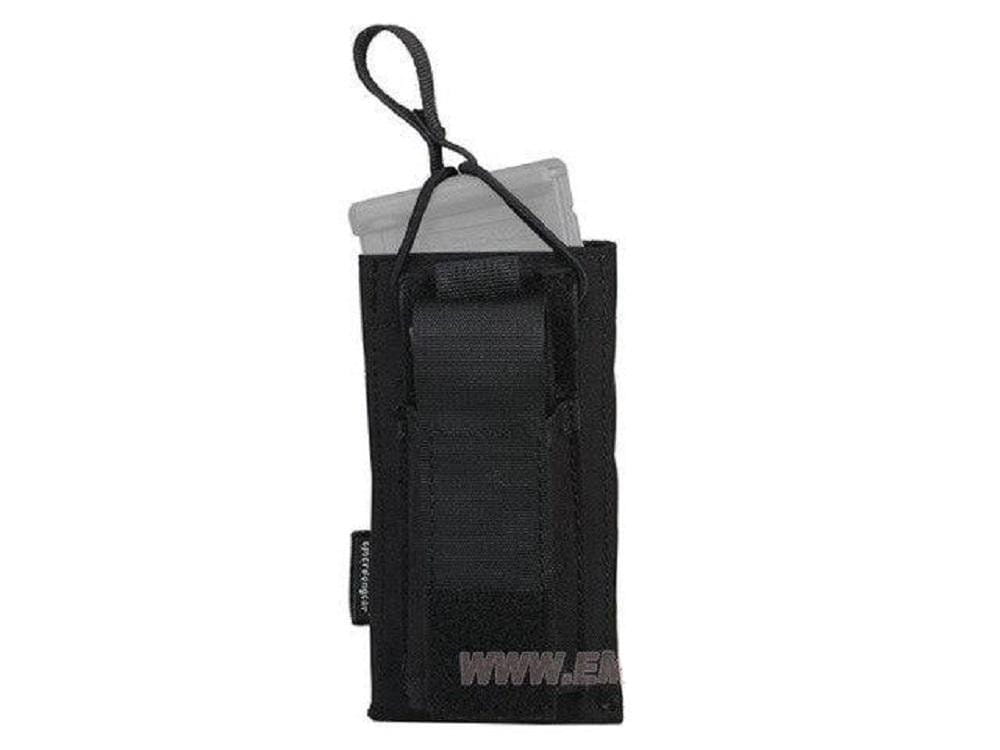 Emersongear Tactical Single M4 5.56mm + 9mm Molle Mag Pouch CHK-SHIELD | Outdoor Army - Tactical Gear Shop.