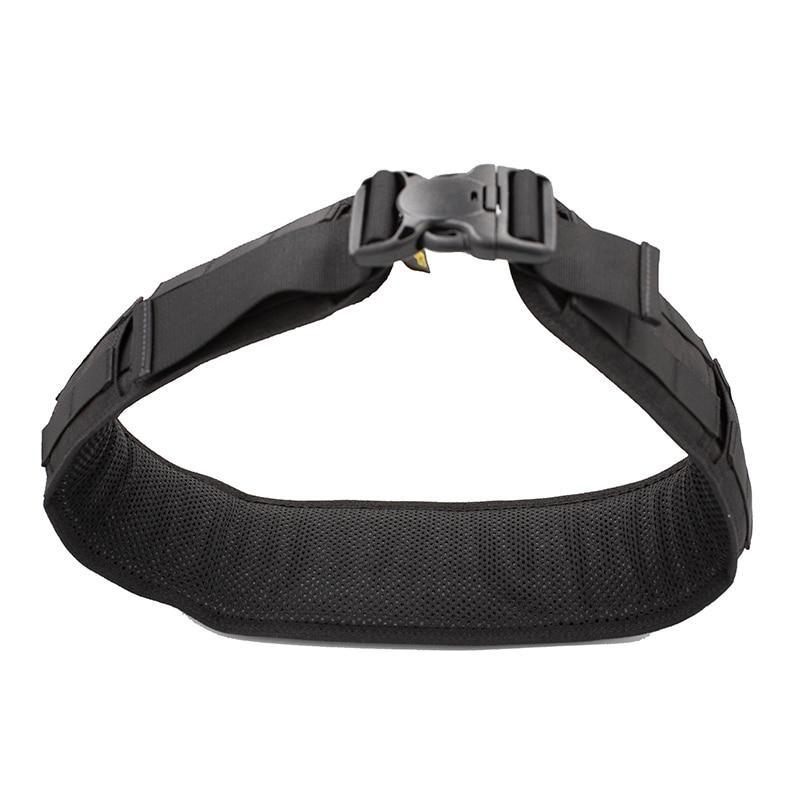 Gun & Flower GF-GF-NDB22B Tactical Padded Molle Waist Belt Black - CHK-SHIELD | Outdoor Army - Tactical Gear Shop