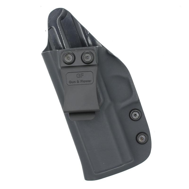 Gun & Flower GF-KI P320 IWB Kydex Holster For Sig P320 Black L - CHK-SHIELD | Outdoor Army - Tactical Gear Shop