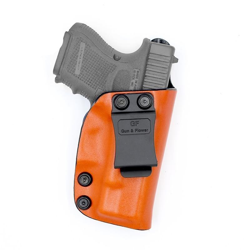Gun & Flower GF-KIG17OL IWB Glock 26/27/33 Holster - CHK-SHIELD | Outdoor Army - Tactical Gear Shop