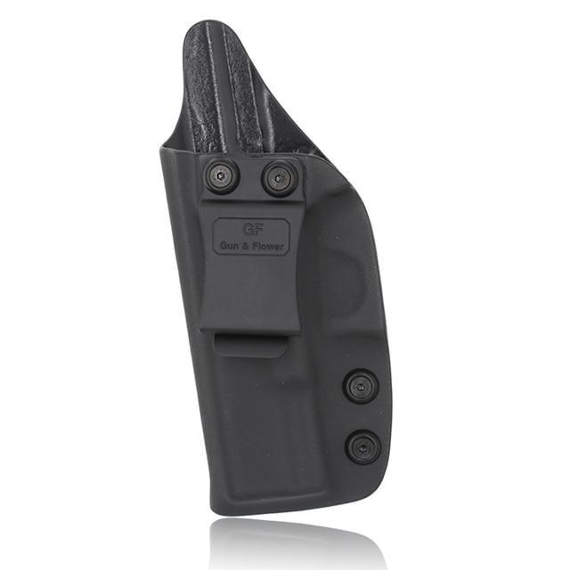 Gun & Flower GF-KIG19A IWB Kydex Holster For Glock 19/23/25/32 Black - CHK-SHIELD | Outdoor Army - Tactical Gear Shop