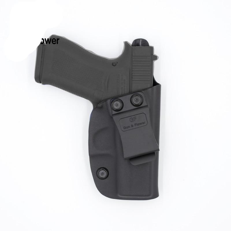 Gun & Flower GF-KIG42A IWB Kydex Holster For Glock 42 Black R - CHK-SHIELD | Outdoor Army - Tactical Gear Shop