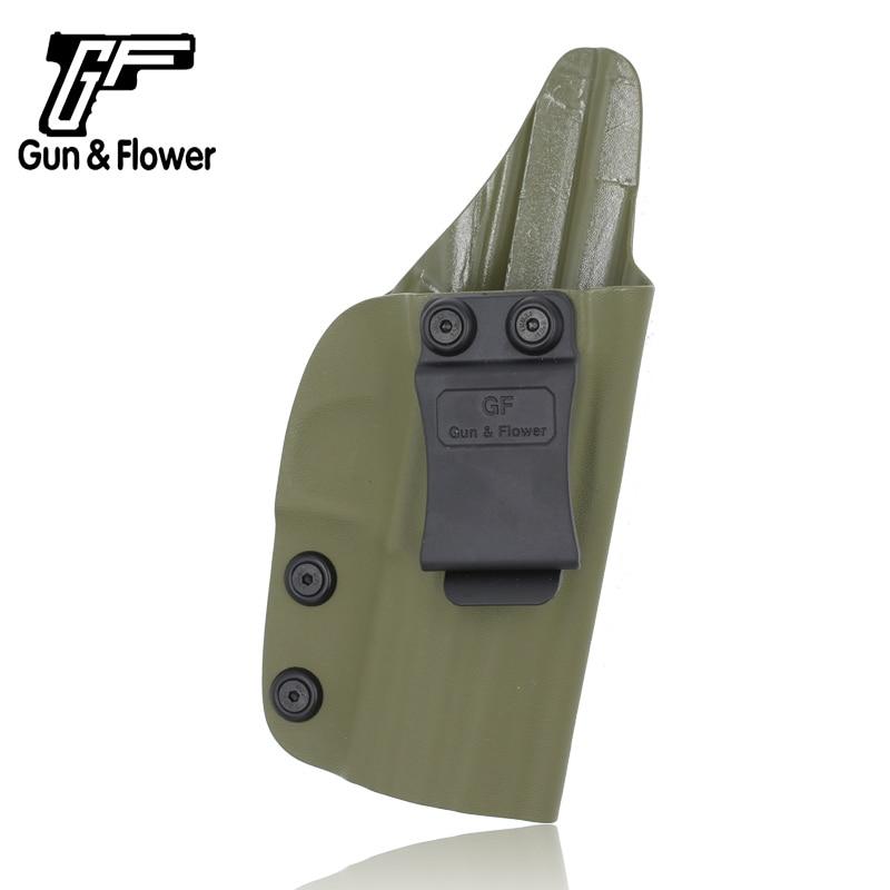 Gun & Flower GF-KIP07G Fast Draw IWB Kydex CZ 75 P07 Pistol Holster - CHK-SHIELD | Outdoor Army - Tactical Gear Shop