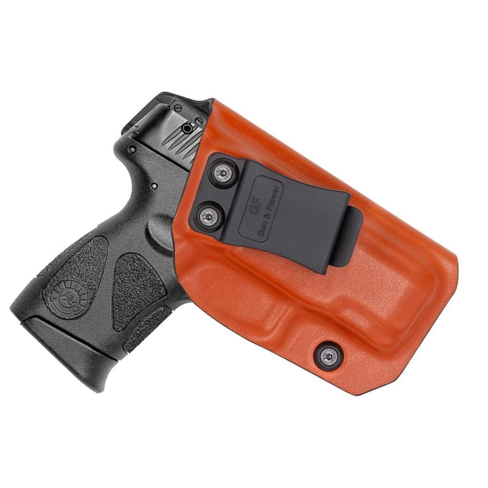 Gun & Flower GF-KIPT111OL IWB Kydex Holster Taurus PT111 Brown R - CHK-SHIELD | Outdoor Army - Tactical Gear Shop