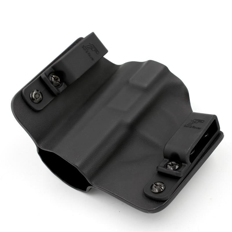 Gun & Flower GF-KOP07A OWB Kydex Gun Holster For CZ 75 P-07 Black R - CHK-SHIELD | Outdoor Army - Tactical Gear Shop