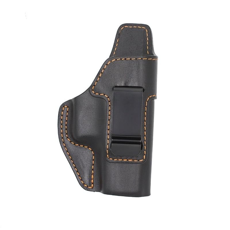Gun & Flower GF-LIG19B IWB Leather Holster Glock 19/23/32 Black R - CHK-SHIELD | Outdoor Army - Tactical Gear Shop