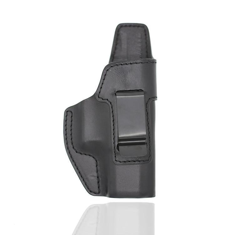 Gun & Flower GF-LIP10C IWB Leather Holster For CZ P10C Black R - CHK-SHIELD | Outdoor Army - Tactical Gear Shop