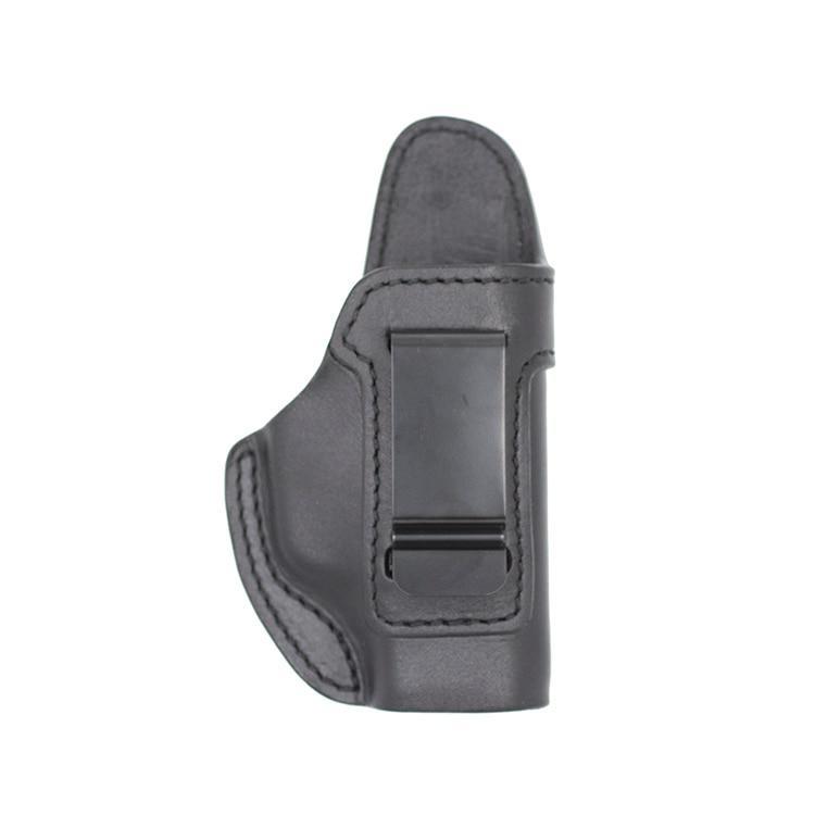 Gun & Flower GF-LIP365 IWB Leather Holster For SIG P365 Black R - CHK-SHIELD | Outdoor Army - Tactical Gear Shop