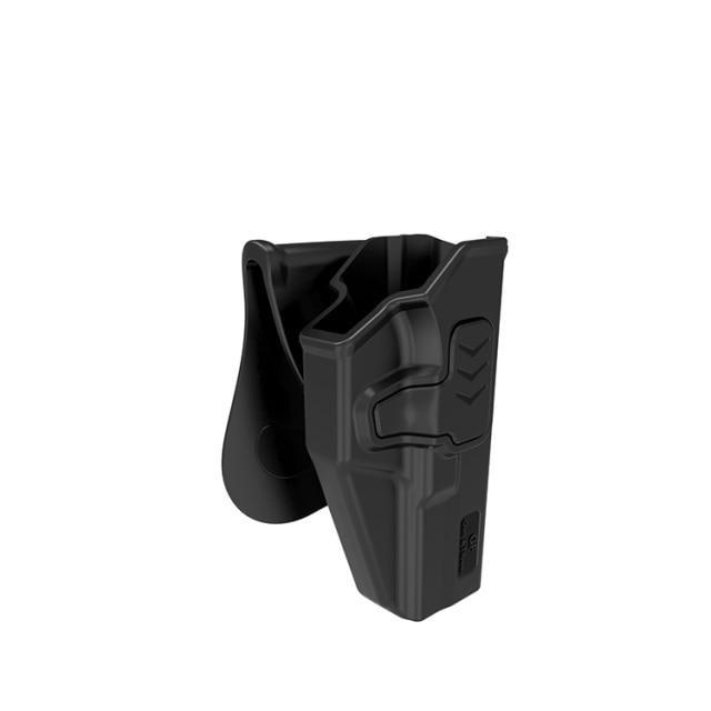 Gun & Flower GF-PO17A Level II OWB Holster For Glock 17 Black R - CHK-SHIELD | Outdoor Army - Tactical Gear Shop