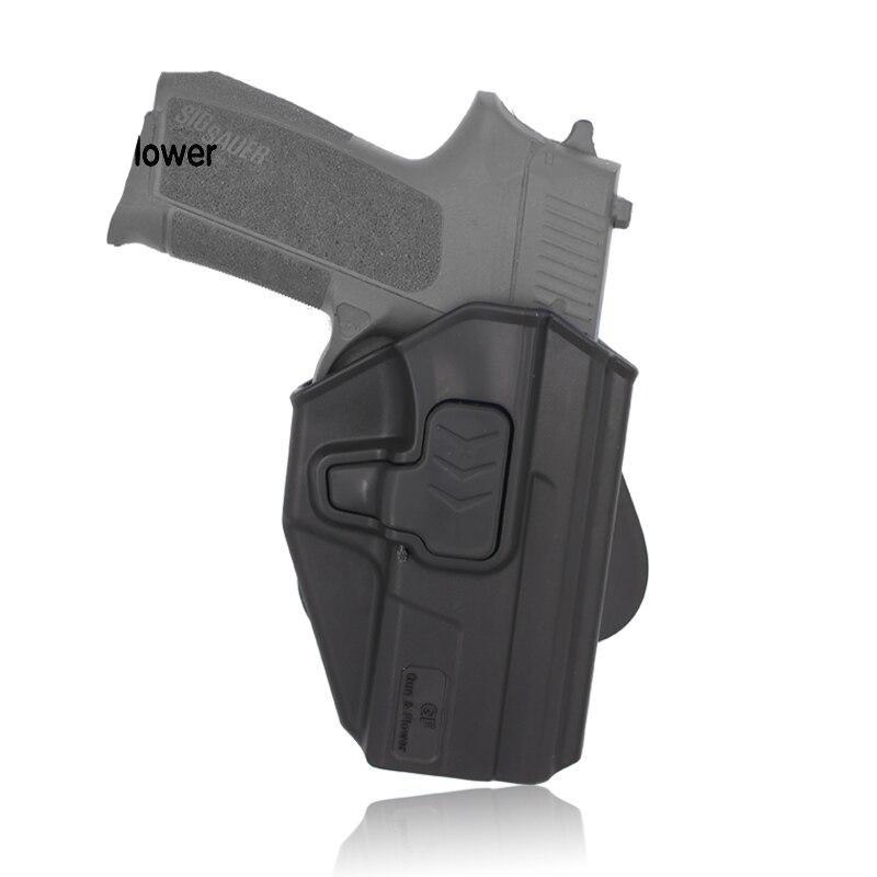 Gun & Flower GF-POP2022A Level II OWB Holster For Sig P2022 Black R - CHK-SHIELD | Outdoor Army - Tactical Gear Shop