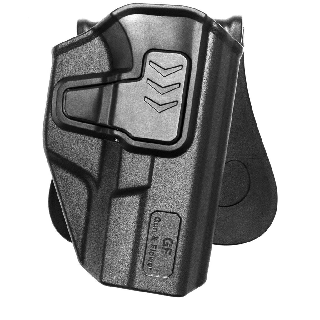 Gunflower GF-PO19A OWB Polymer Holster Glock 19 Black R - CHK-SHIELD | Outdoor Army - Tactical Gear Shop