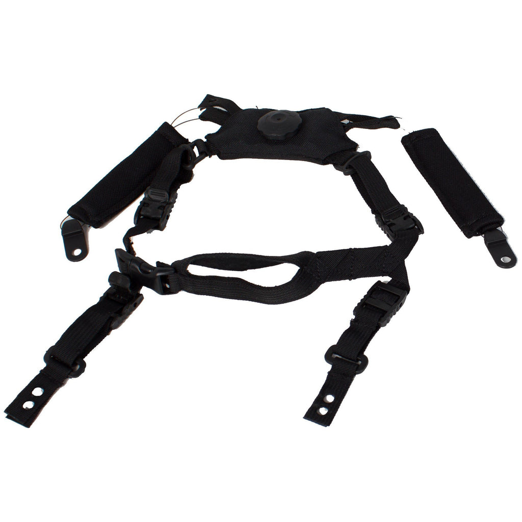 HCS Ausrüstungs GmbH Helmet-Harness Pad BOA-Chinstrap Black CHK-SHIELD | Outdoor Army - Tactical Gear Shop.