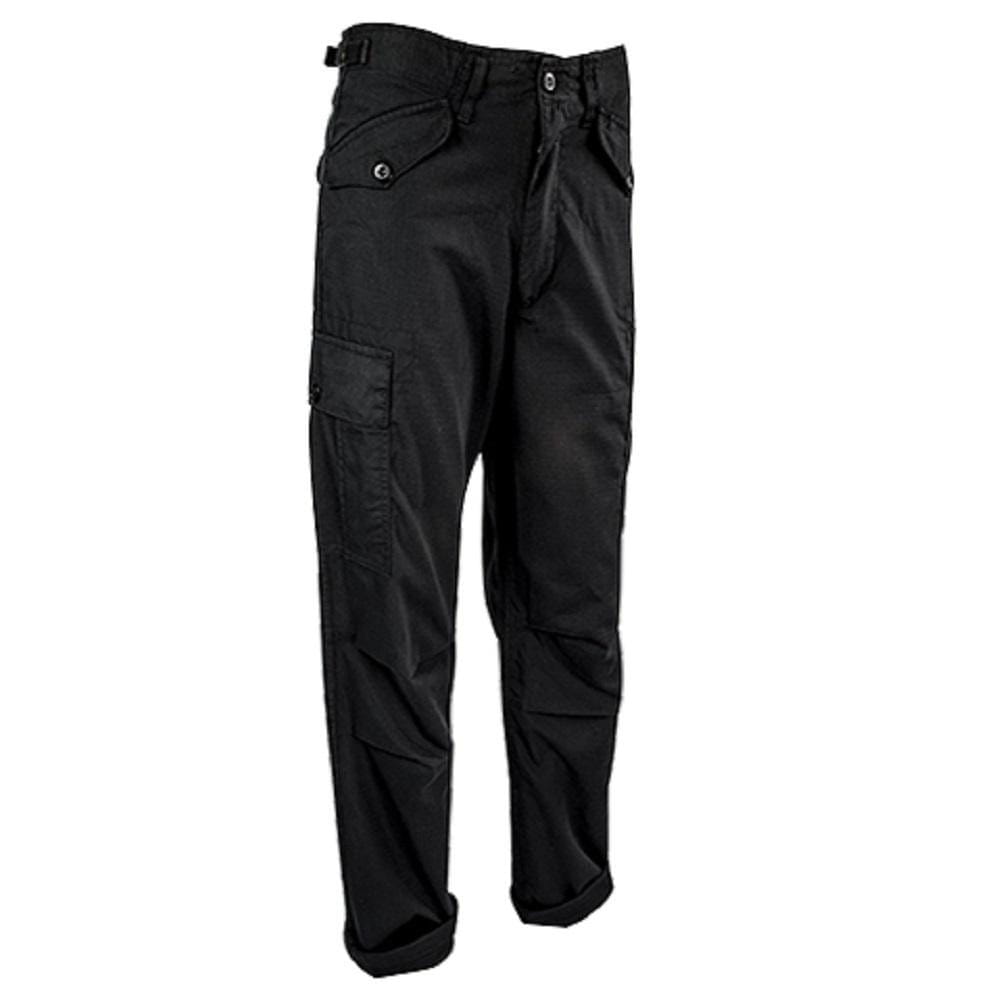 Highlander M65 Trousers Ripstop Black CHK-SHIELD | Outdoor Army - Tactical Gear Shop.