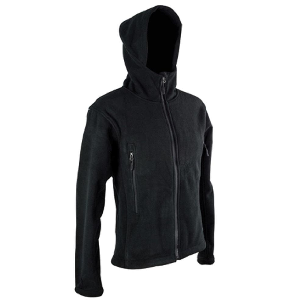 Highlander Mission Fleece Jacket Black CHK-SHIELD | Outdoor Army - Tactical Gear Shop.