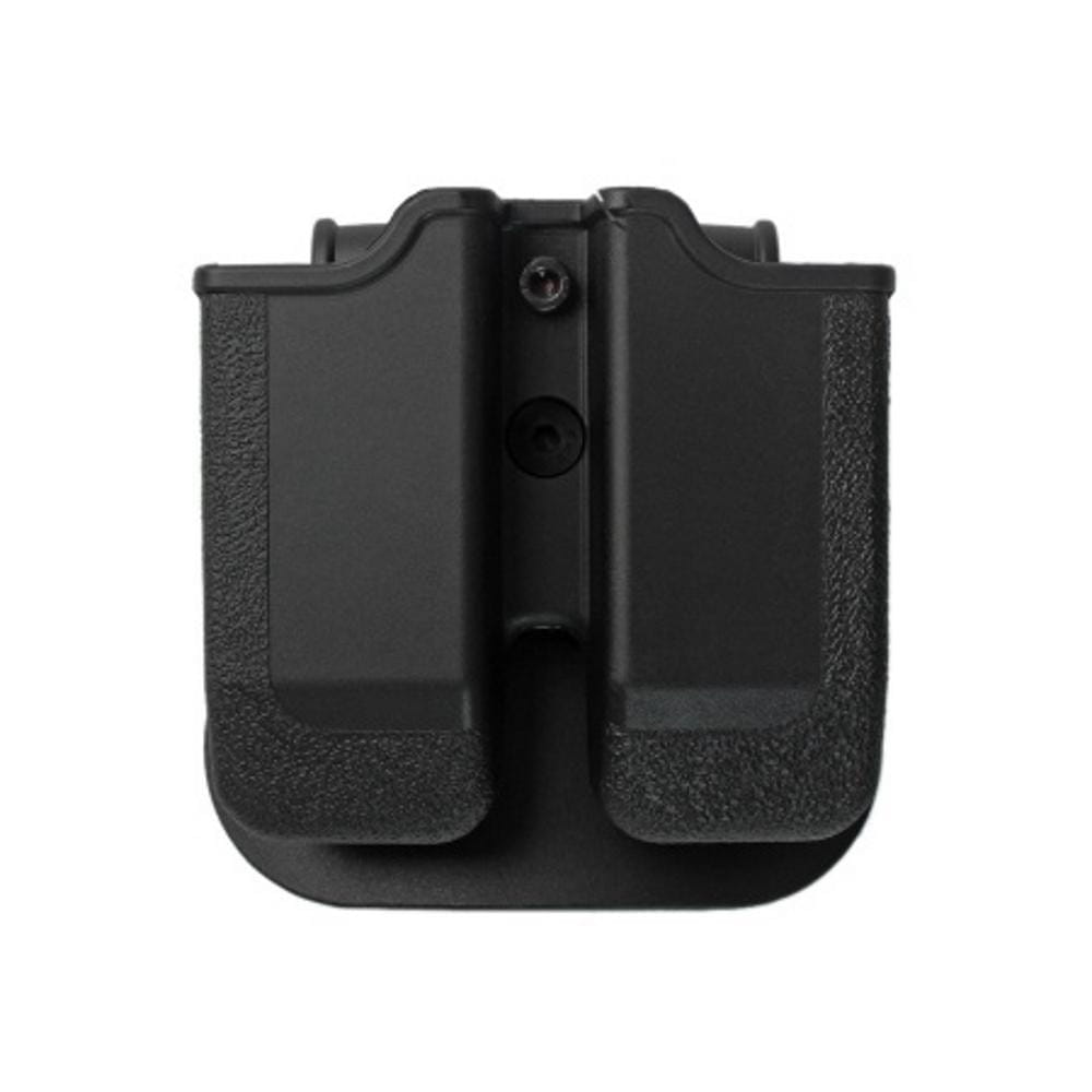 IMI Defense Polymer Double Pistol Mag Pouch MP02 9mm Black CHK-SHIELD | Outdoor Army - Tactical Gear Shop.