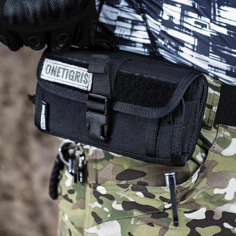 OneTigris ARMOR ONE Horizontal Phone Pouch - CHK-SHIELD | Outdoor Army - Tactical Gear Shop