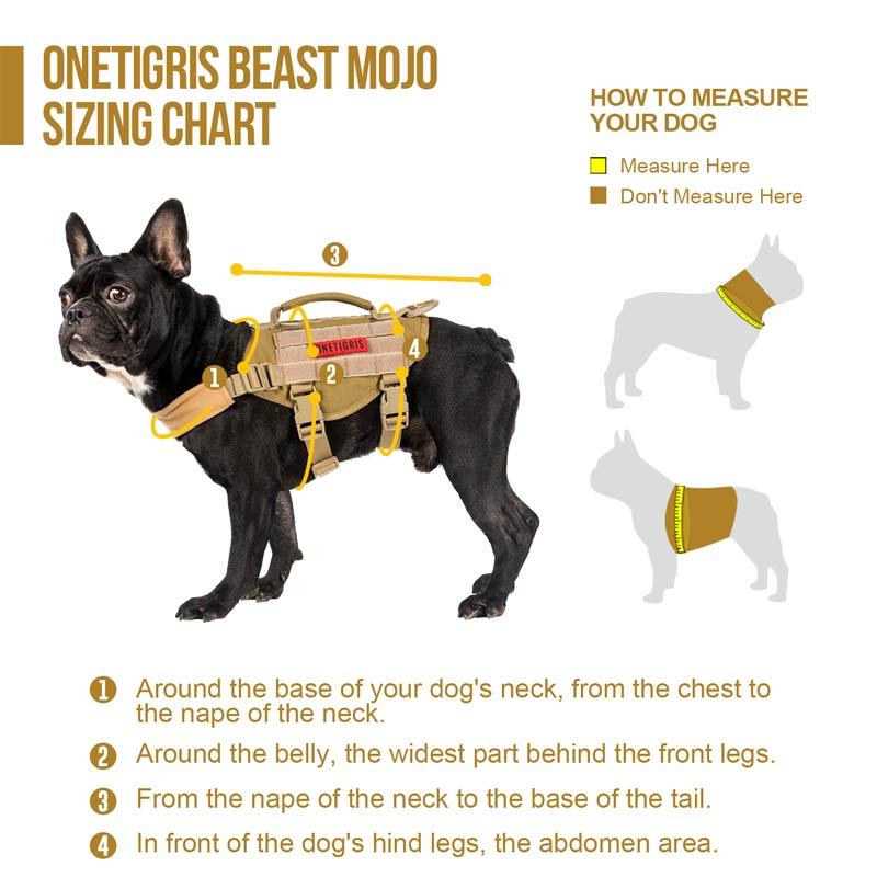 OneTigris BEAST MOJO K9 Pack Set - CHK-SHIELD | Outdoor Army - Tactical Gear Shop
