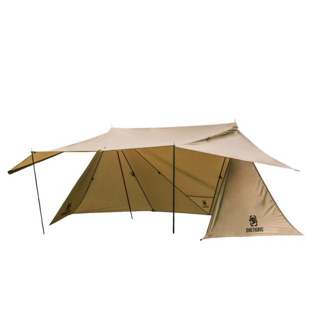 OneTigris CD-BHS04 ROC Shield Bushcraft Tent - CHK-SHIELD | Outdoor Army - Tactical Gear Shop