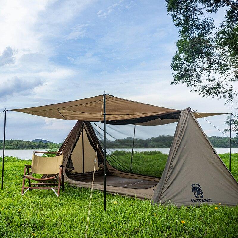 OneTigris CE-BHS05 OUTBACK Shoot Camping Tent - CHK-SHIELD | Outdoor Army - Tactical Gear Shop