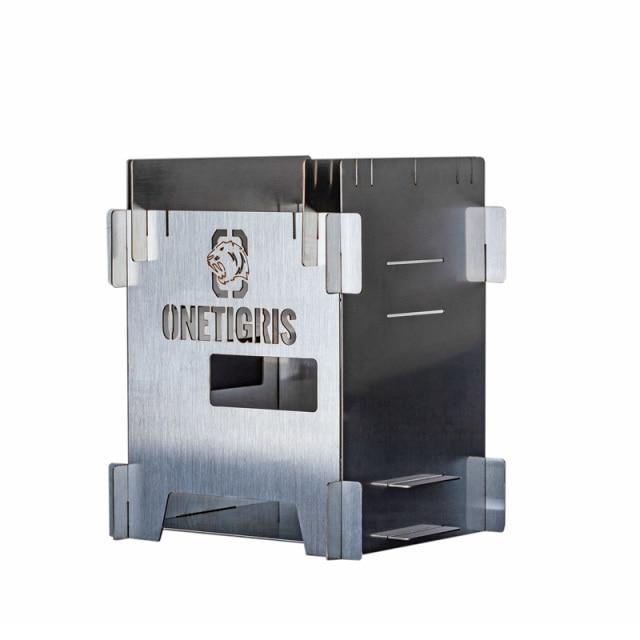 OneTigris CE-CHL01-A ROCUBOID Splicing Wood Stove - CHK-SHIELD | Outdoor Army - Tactical Gear Shop