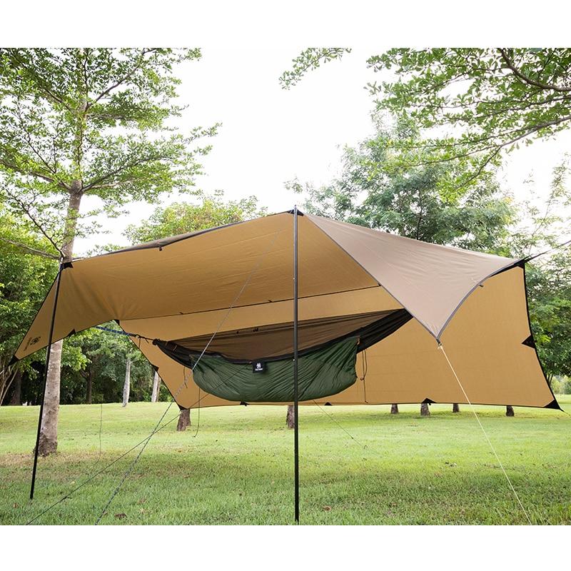 OneTigris CE-HTM01-CB 210T Polyester Sun Shelter - CHK-SHIELD | Outdoor Army - Tactical Gear Shop