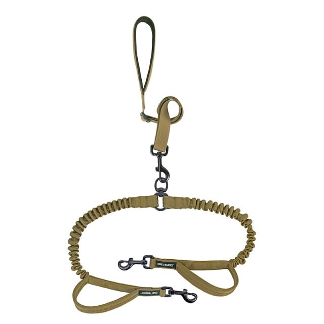 OneTigris Dog Leash Coupler Double-ended Bungee - CHK-SHIELD | Outdoor Army - Tactical Gear Shop