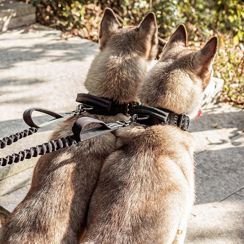 OneTigris Dog Leash Coupler Double-ended Bungee - CHK-SHIELD | Outdoor Army - Tactical Gear Shop