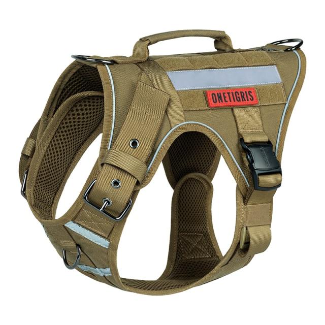 OneTigris FIRE TANKER K9 Dog Harness - CHK-SHIELD | Outdoor Army - Tactical Gear Shop