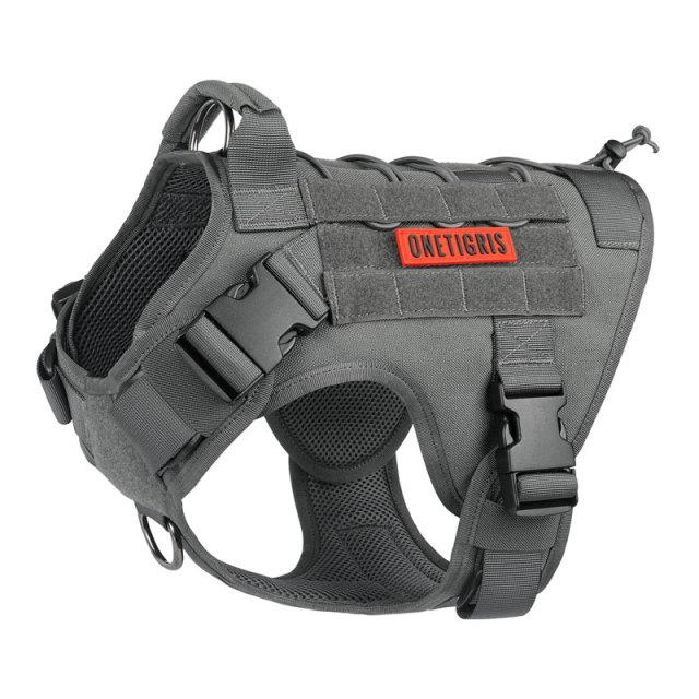 OneTigris FIRE WATCHER Dog Harness - CHK-SHIELD | Outdoor Army - Tactical Gear Shop