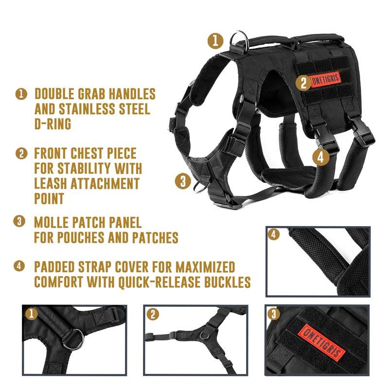 OneTigris GLADIATOR Support Harness - CHK-SHIELD | Outdoor Army - Tactical Gear Shop