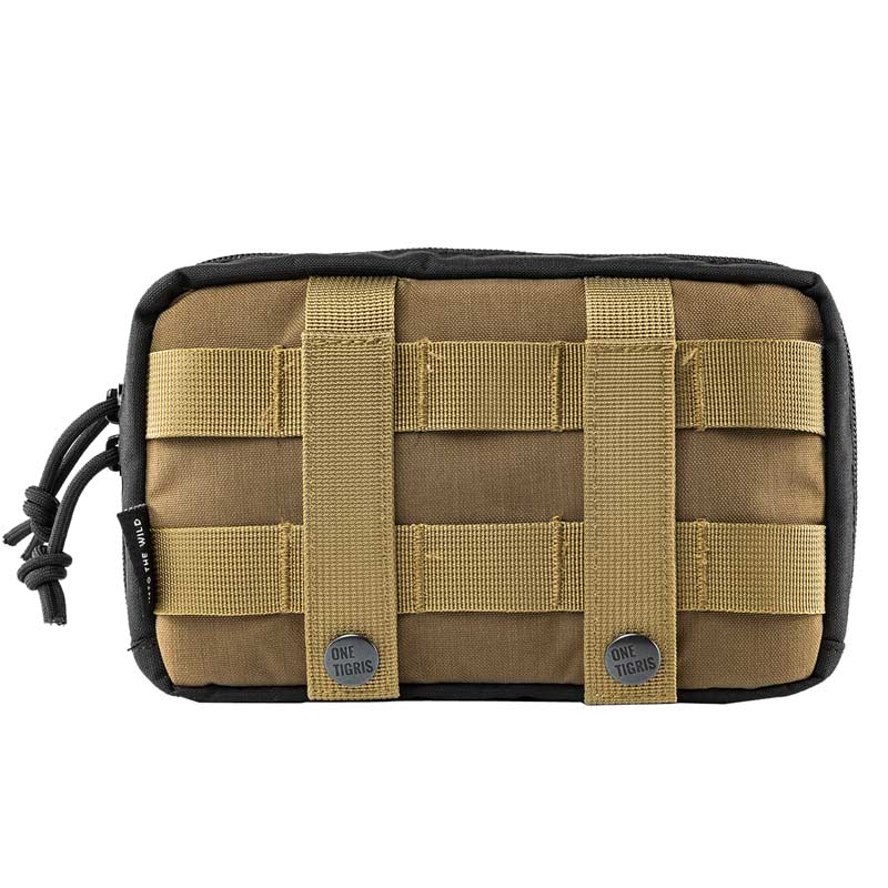 OneTigris Horizontal MOLLE EDC Pouch - CHK-SHIELD | Outdoor Army - Tactical Gear Shop