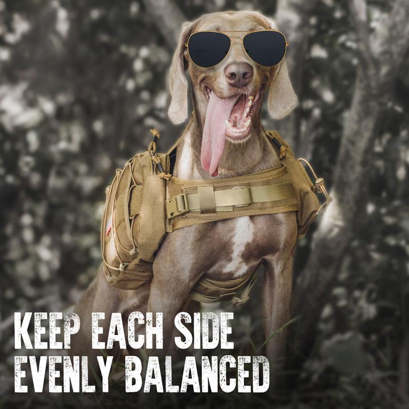OneTigris MAMMOTH Tactical Dog Pack - CHK-SHIELD | Outdoor Army - Tactical Gear Shop