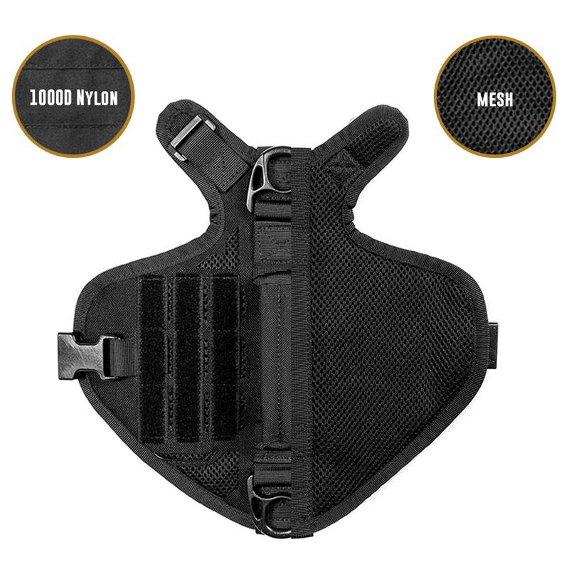 OneTigris MINI MAYHEM Laser-Cut K9 Harness - Small Dog - CHK-SHIELD | Outdoor Army - Tactical Gear Shop