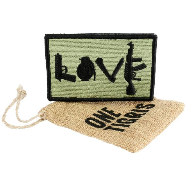 OneTigris Morale Tactical Patch LOVE - CHK-SHIELD | Outdoor Army - Tactical Gear Shop