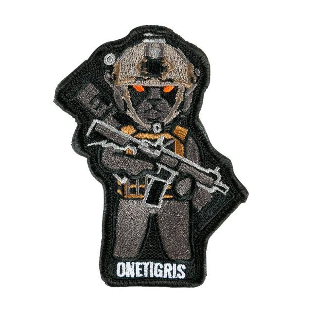 OneTigris Tactical 1TG K9 Army Patches - CHK-SHIELD | Outdoor Army - Tactical Gear Shop