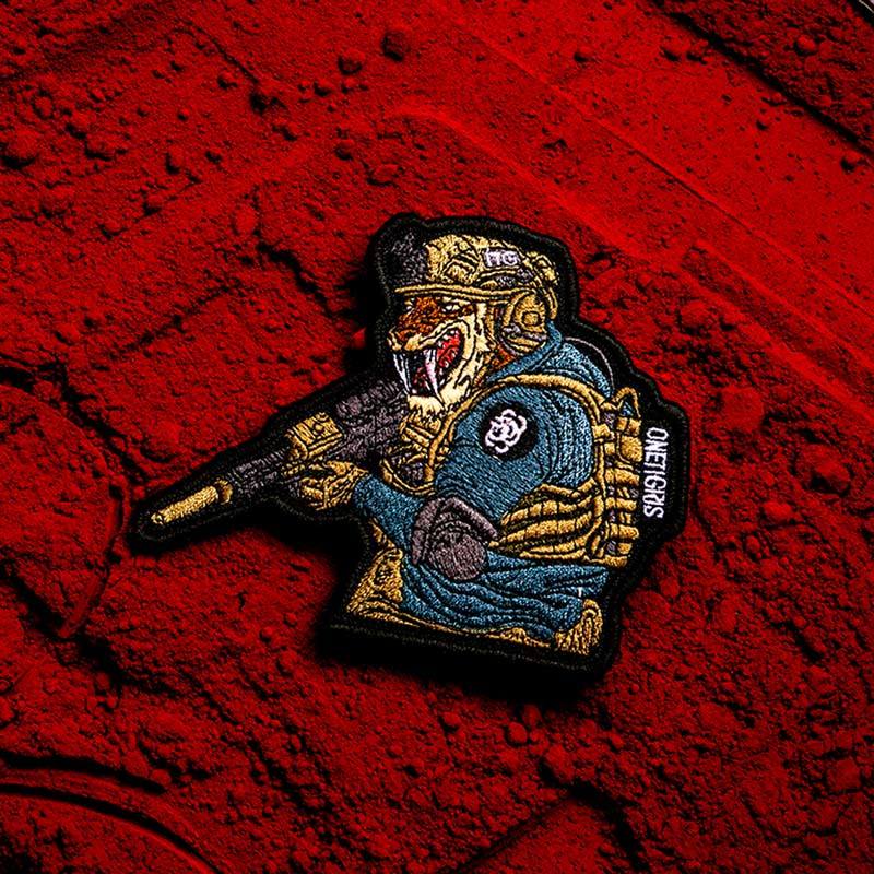 OneTigris Tactical Patch, Velcro Morale Military Patch