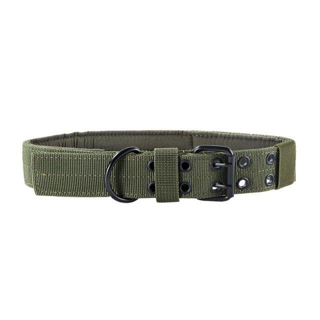 OneTigris Tactical Dog Collar with Metal Buckle and D-Ring - CHK-SHIELD | Outdoor Army - Tactical Gear Shop