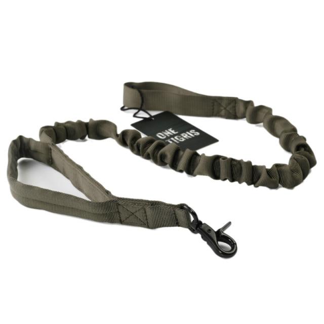 OneTigris Tactical Dog K9 Training Bungee Leash - CHK-SHIELD | Outdoor Army - Tactical Gear Shop