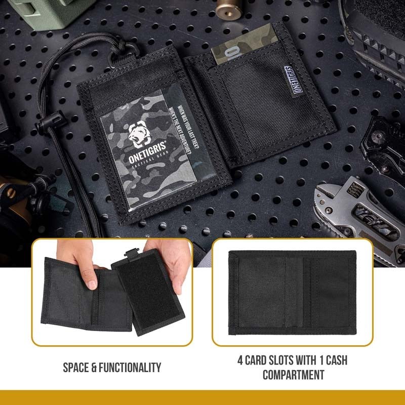 OneTigris Tactical Lanyards IDs Card Holder - CHK-SHIELD | Outdoor Army - Tactical Gear Shop