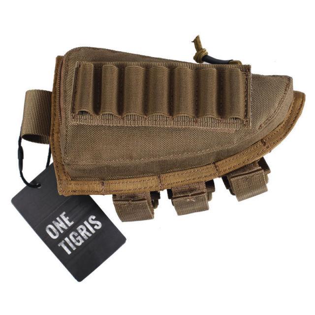 OneTigris TG-137 Tactical buttstock Shell Pouch - CHK-SHIELD | Outdoor Army - Tactical Gear Shop