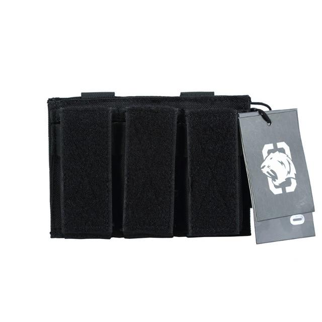 OneTigris TG-DJD19 Tactical Triple Mag Pistol Pouch - CHK-SHIELD | Outdoor Army - Tactical Gear Shop