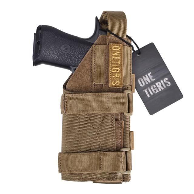 OneTigris TG-QTG05 Tactical Molle Universal Pistol Belt Holster - CHK-SHIELD | Outdoor Army - Tactical Gear Shop