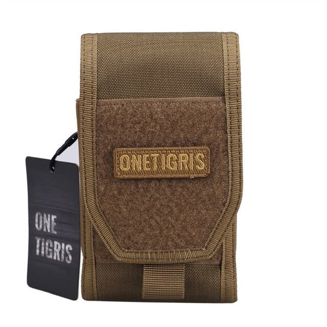 OneTigris TG-SJT01 Tactical Molle Phone Pouch - CHK-SHIELD | Outdoor Army - Tactical Gear Shop